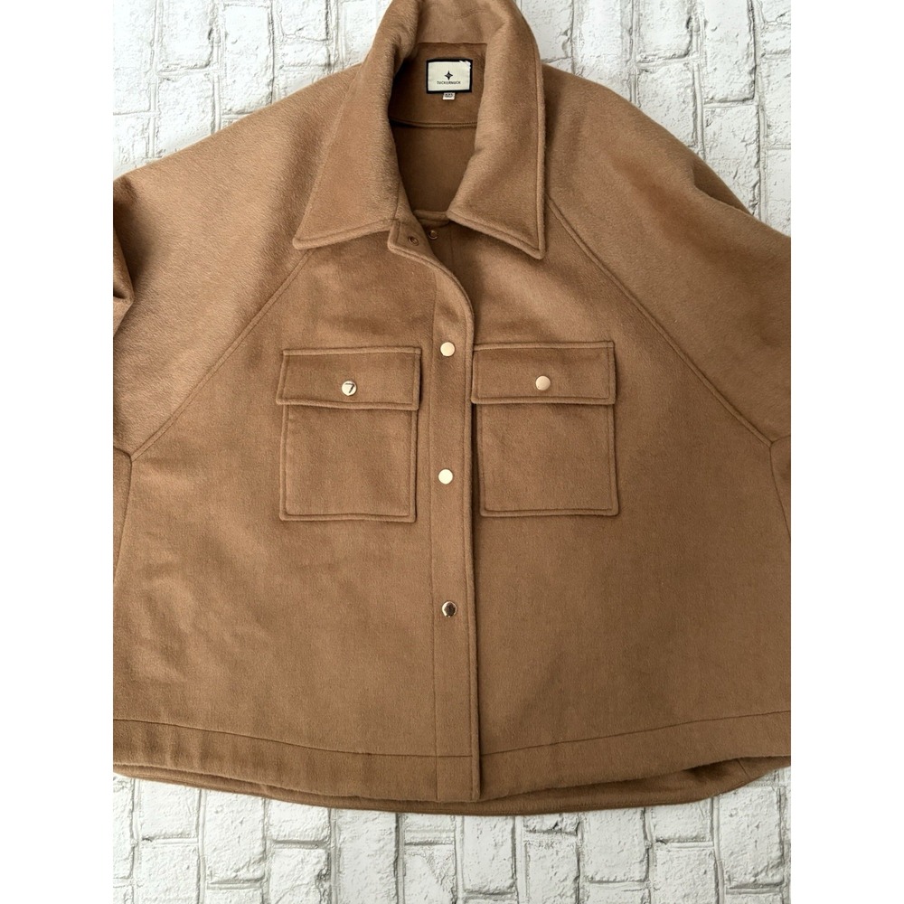 New Tuckernuck Camel Wool Cassidy Jacket - Sixe XXL Tan - Picture 7 of 12